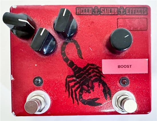 Hello Sailor Effects Scorpion Drive Pedal, Second-Hand