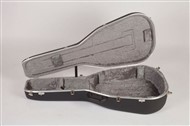 Hiscox PRO-II-GAB Bowlback Acoustic Hard Case, Black/Silver
