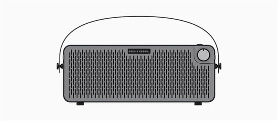 Hotone Pulze Compact Bluetooth Modelling Amp, Eclipse