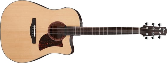 Ibanez AAD170CE Dreadnought Electro Acoustic, Natural Low Gloss