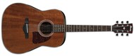 Ibanez AW54 Artwood Dreadnought Acoustic, Open Pore Natural