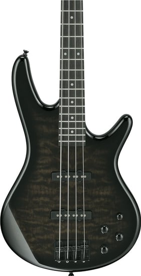 Ibanez GSR280QA Gio Bass, Transparent Black Sunburst