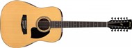 Ibanez PF1512 Dreadnought Acoustic, Natural