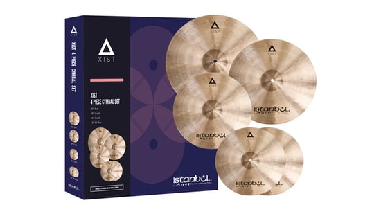 Istanbul Agop Xist Traditional Cymbal Set Plus 18in Crash and Case