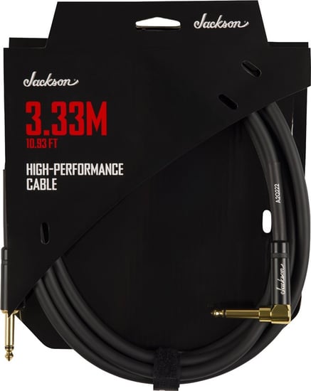 Jackson High Performance Cable, Black, 3.33m