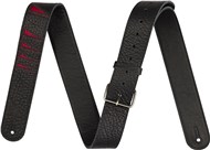 Jackson Shark Fin Leather Strap, Red and Black