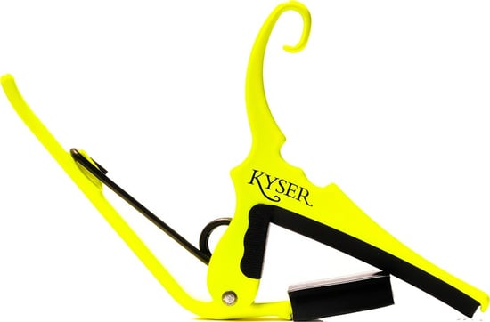 Kyser KG6 Neon Special Edition Quick-Change Capo, Yellow