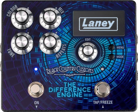Laney Black Country Customs The Difference Engine Delay Pedal