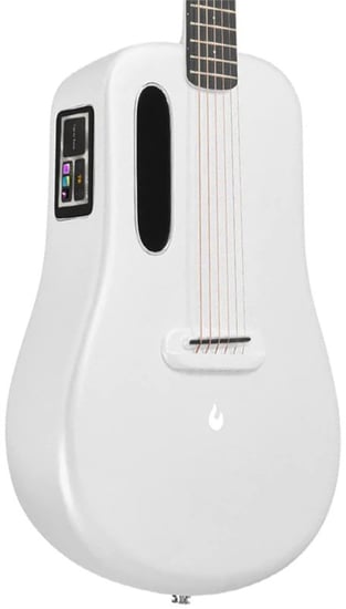 Lava ME 3 Electro Acoustic with Ideal Bag, 36in, White