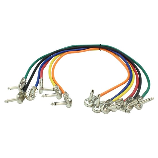 Lynx APL300 Right Angled Patch Cables, 30cm, 6 Pack