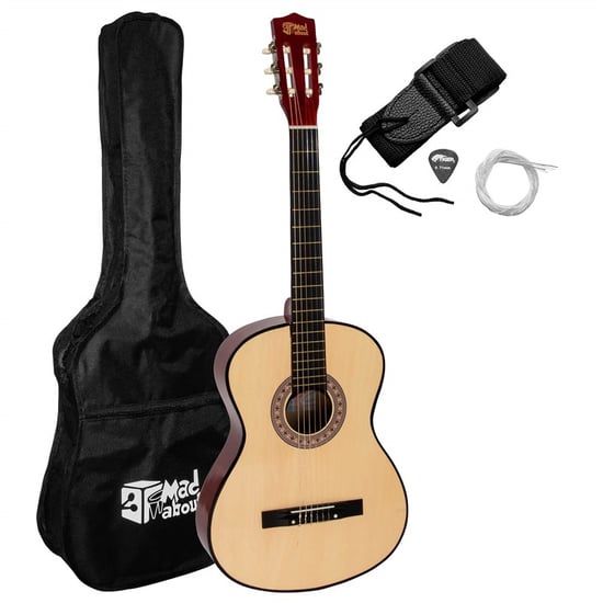 Mad About CLG1 Classical Guitar Starter Pack, Full Size