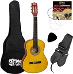 Mad About CLG1 Classical Guitar Starter Pack, 3/4 Size, Left Handed