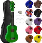 Mad About SU8 Soprano Ukulele for Beginners, Green