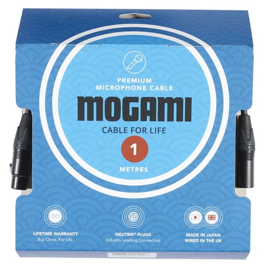 Mogami 2534 Premium Microphone Cable, 1m