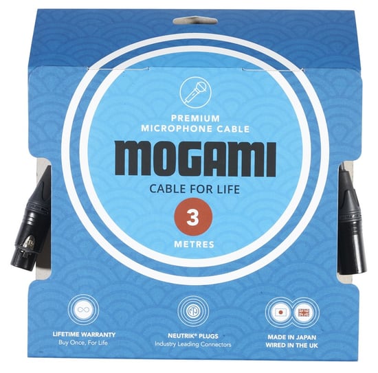 Mogami 2534 Premium Microphone Cable, 3m
