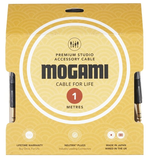Mogami 2534 Premium TRS Jack Cable, 1m