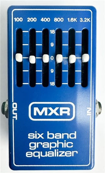 MXR M109 Six Band Graphic EQ Pedal, Second-Hand