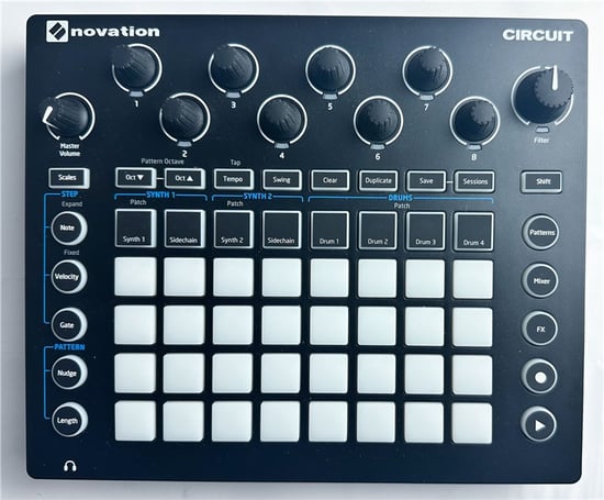 Novation Circuit Groovebox, Second-Hand