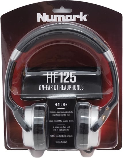 Numark HF125 Professional DJ Headphones with 3.5mm Jack