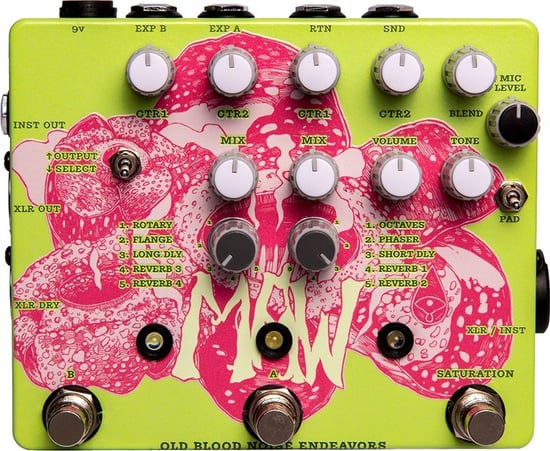 Old Blood Noise MAW Vocal Effects Pedal