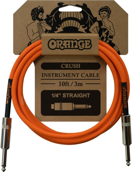 Orange CA034 Crush Instrument Cable, 3m/10ft