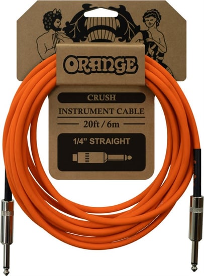 Orange CA036 Crush Instrument Cable, 6m/20ft