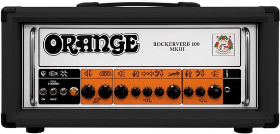 Orange RK100H MKIII Rockerverb 100W Head, Black