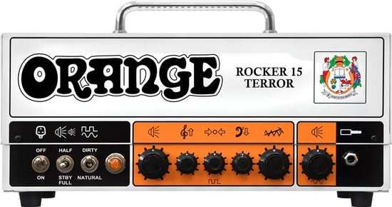 Orange RT Rocker 15 Terror 15W Head