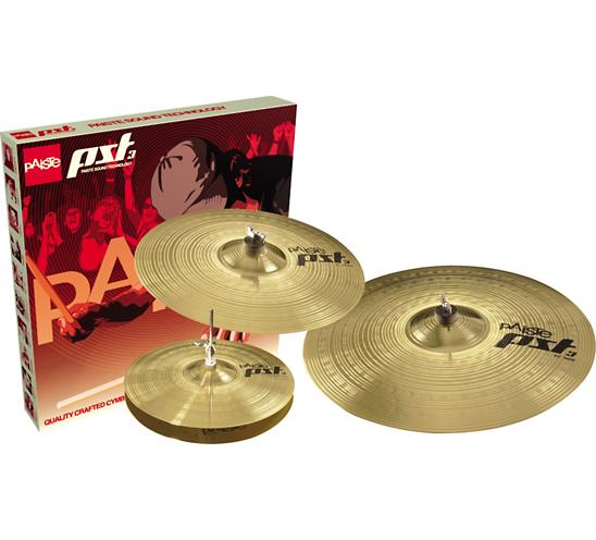 Paiste PST 3 Universal Cymbal Set, 14/16/20