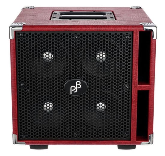 Phil Jones Bass C4 Compact 400W 4x5 Bass Cab, Red
