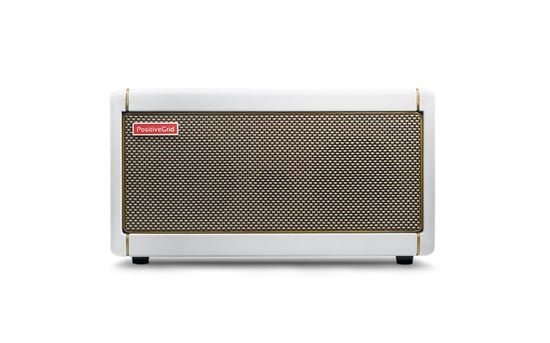Positive Grid Spark 40W Practice Amp, Pearl White