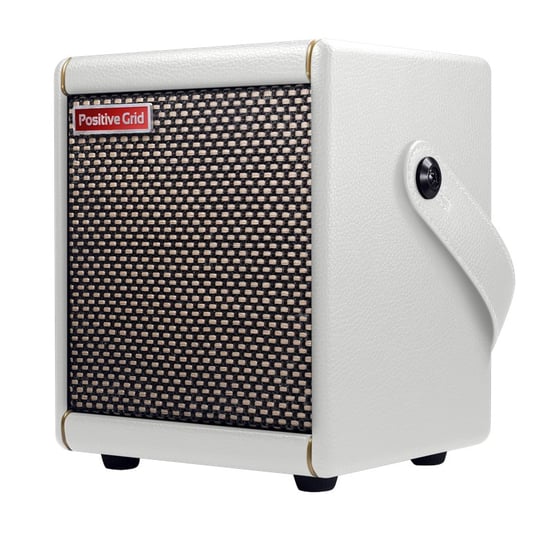 Positive Grid Spark Mini Battery Powered Practice Amp, Pearl White