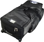 Protection Racket Hardware Bag with Wheels, 28x14x10in