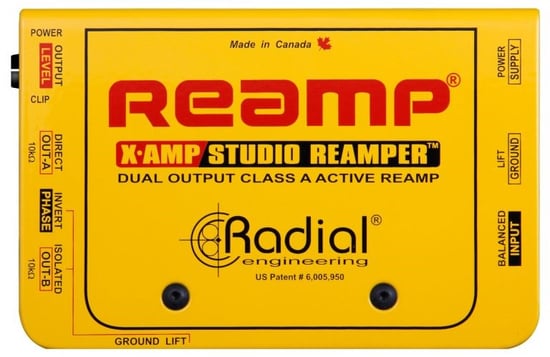Radial X-Amp Active Re-Amplifier Reamping Tool