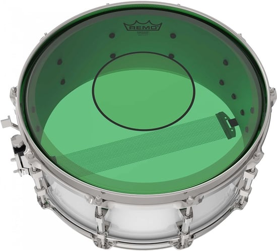 Remo Powerstroke 77 Colortone Green Drum Head, 14in