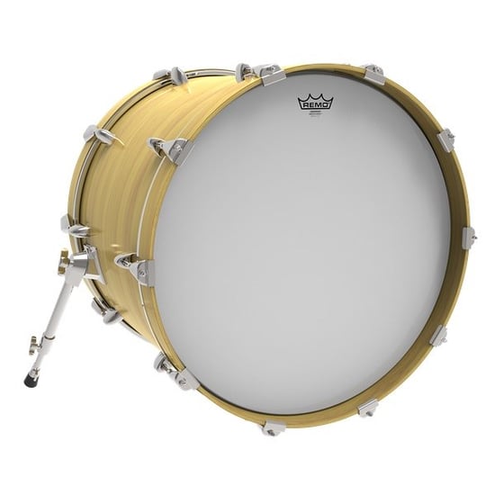 Remo Emperor Smooth White Bass Drum Head, 22in