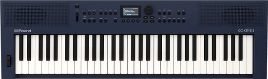 Roland GO:Keys 3 Music Creation Keyboard, Midnight Blue