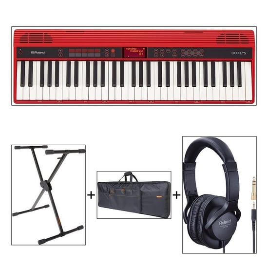 Roland GO:Keys 61 Key Music Creation Keyboard Premium Bundle