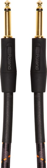Roland RIC-G10 Gold Instrument Cable, 10ft/3m
