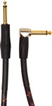 Roland RIC-G5A Gold Instrument Patch Cable, Angled/Straight, 5ft/1.5m