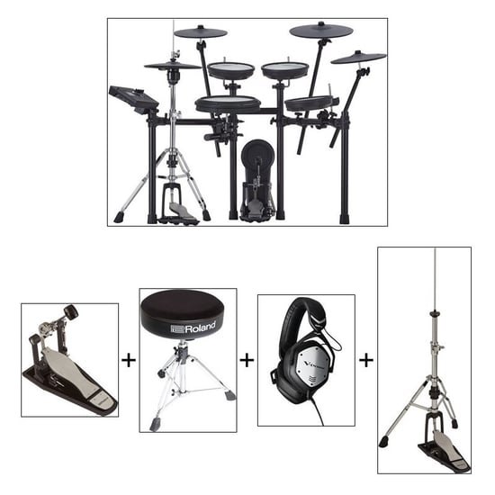 Roland TD-17KVX2 V-Drums Electronic Drum Kit Premium Bundle