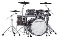 Roland VAD706 V-Drums Acoustic Design Kit, Gloss Ebony