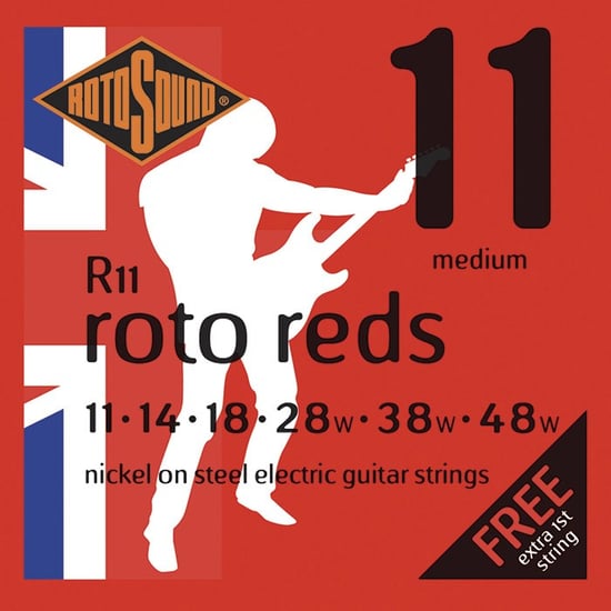 Rotosound R11 Roto Reds Electric, Medium, 11-48