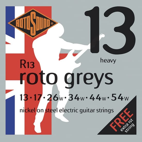 Rotosound R13 Roto Greys Electric, Heavy, 13-54