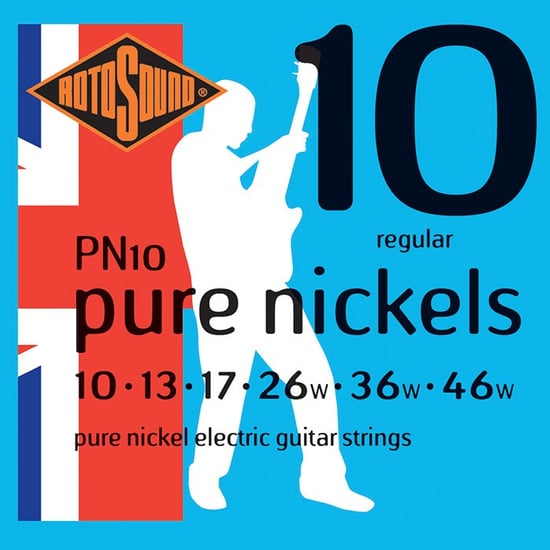 Rotosound PN10 Pure Nickels Electric, Regular, 10-46