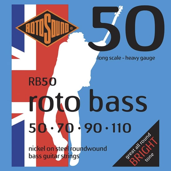 Rotosound RB50 Roto Bass, Long Scale, Heavy, 50-110