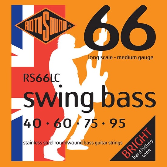 Rotosound RS66LC Swing Bass 66, Long Scale, Medium, 40-95