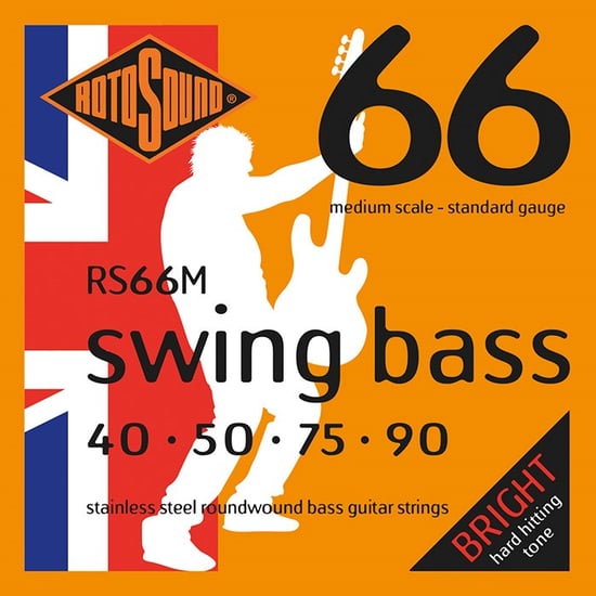 Rotosound RS66M Swing Bass 66, Medium Scale, Standard, 40-90