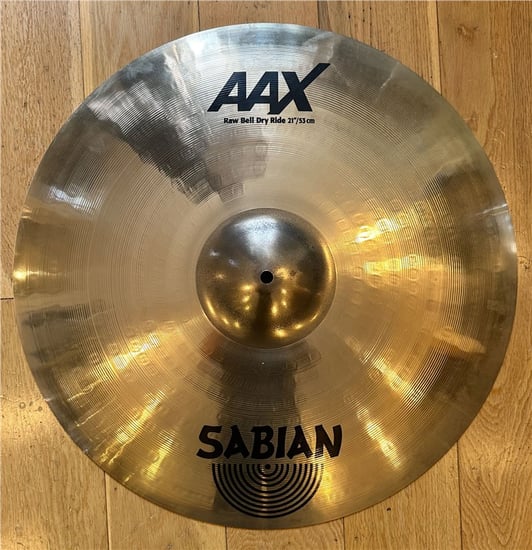 Sabian AAX Raw Bell Ride, 21in, Second-Hand