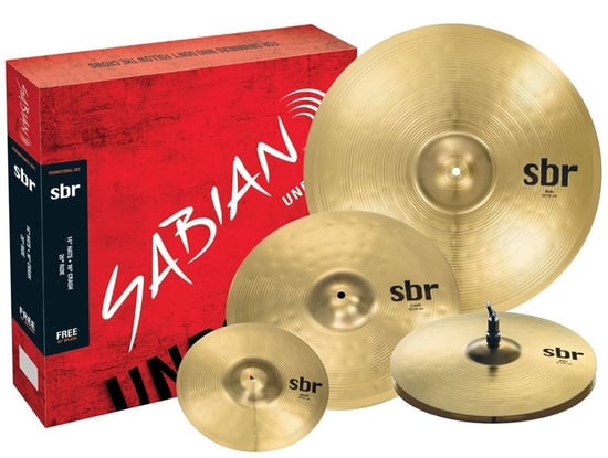 Sabian SBR Performance Cymbal Set with FREE Splash